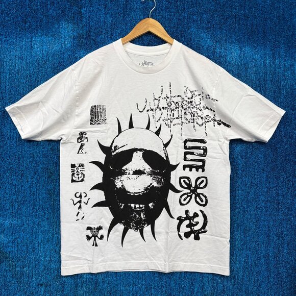 Cactus Jack Utopia Album C1 Pack Travis Scott Hip Hop Tee L - Picture 1 of 4
